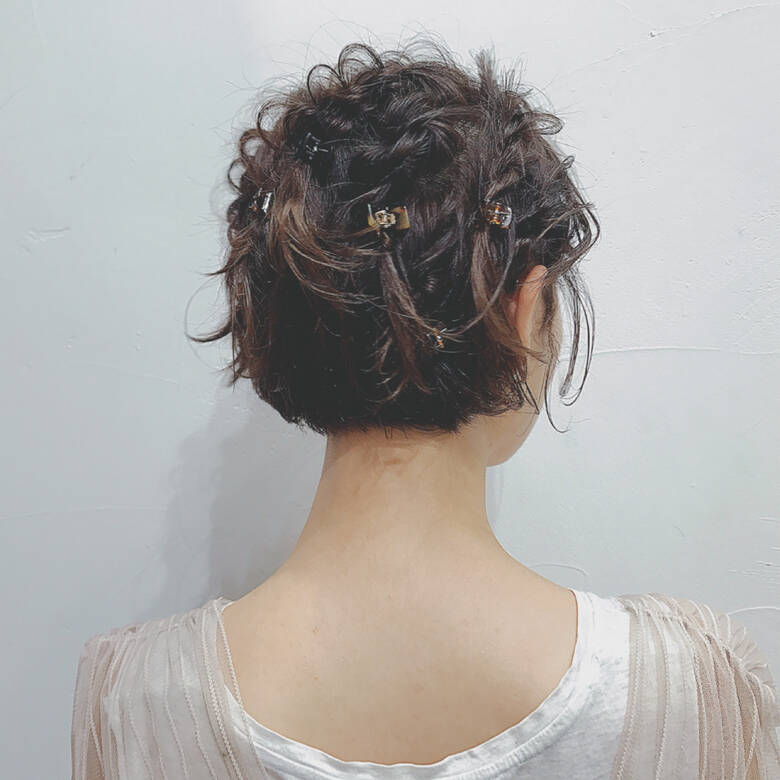 ヘアクリップ 梅雨 ゆるふわ ヘアアレンジ Neutral Produced By Garden Neutral 中園 香峰 Hair