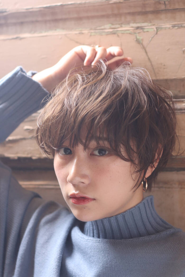 フェミニン ショート ショートボブ ベリーショート サンティエ 飯母亜央衣 Hair