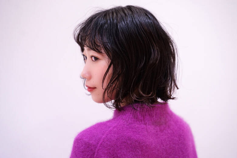 大人可愛い 春ヘア ナチュラル ダークアッシュ Beautrium鎌倉小町店 川村勇貴 Hair