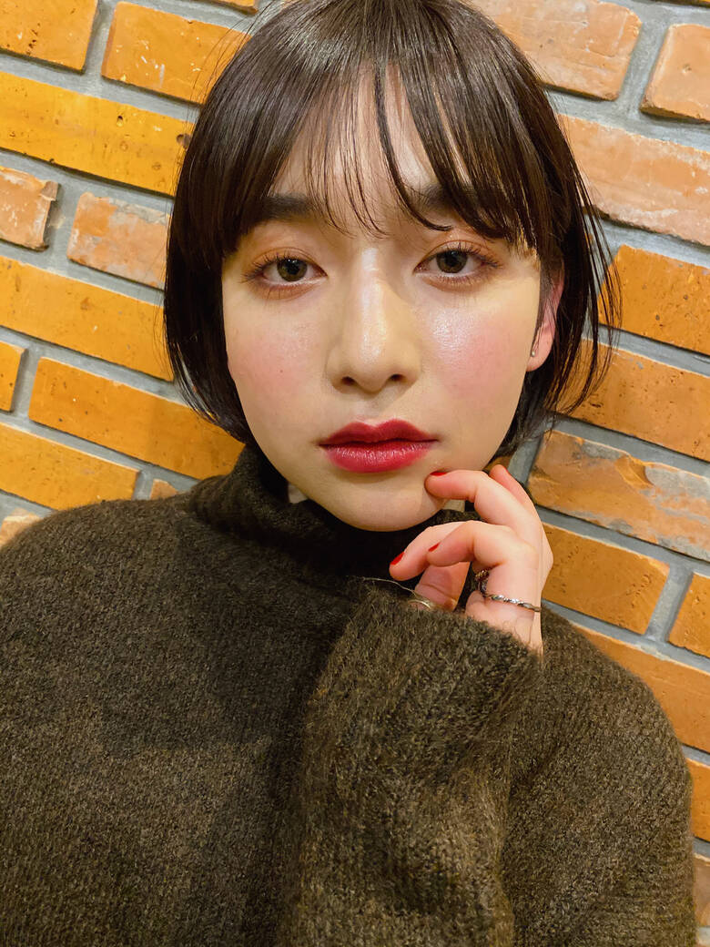 前髪 ショートボブ ボブ ナチュラル Driveforgarden ドライブフォーガーデン 前髪 ボブ ミディアムが得意 佐藤真希 Hair