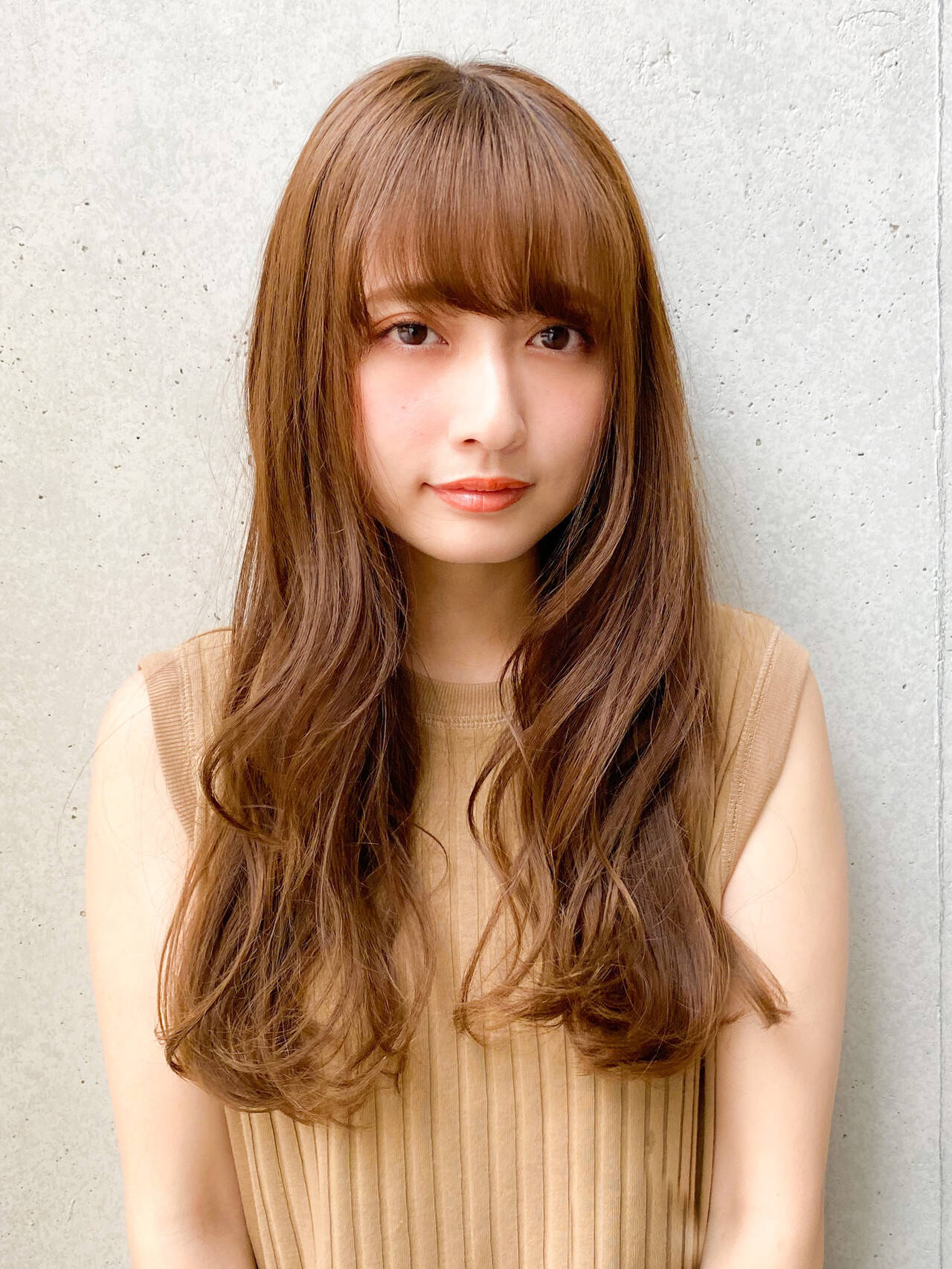 髪型 ロング パーマ ゆるふわ