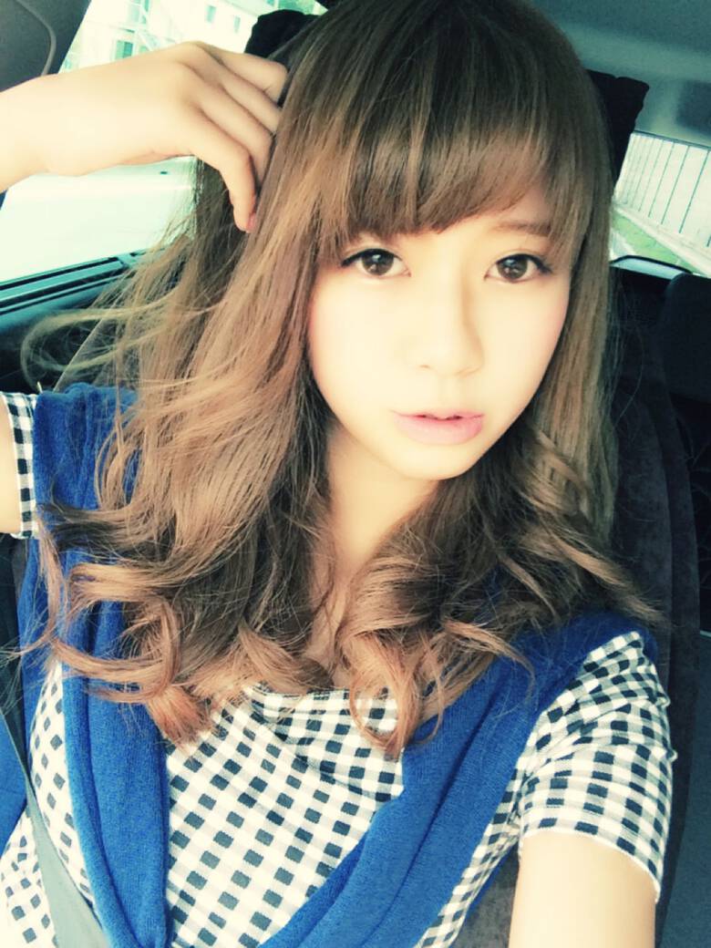 ナチュラル ロング アッシュ カール 岸 愛美 138 Hair