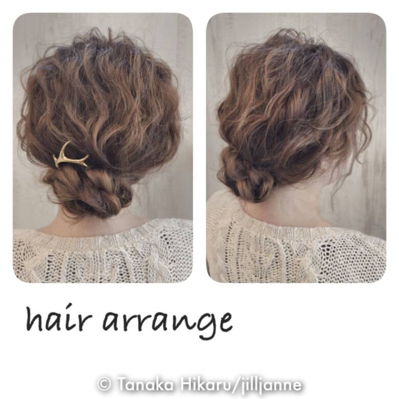 ヘアアレンジ ゆるふわ コンサバ 簡単ヘアアレンジ Jilljanne ジル ジェニー Tanaka Hikaru Jilljanne Hair