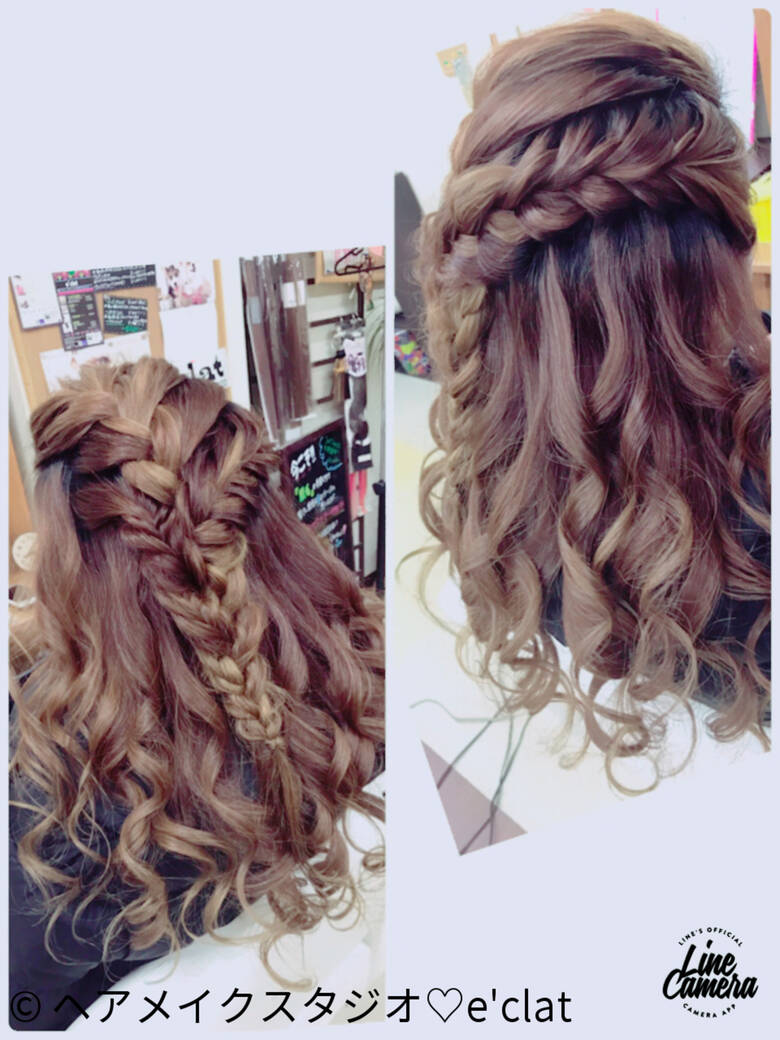 可愛い ロング ふんわり ガーリー ヘアメイクスタジオ E Clat ヘアメイクスタジオ E Clat Hair 可愛い ロング ふんわり ガーリー ヘアメイクスタジオ E Clat ヘアメイクスタジオ E Clat Hair
