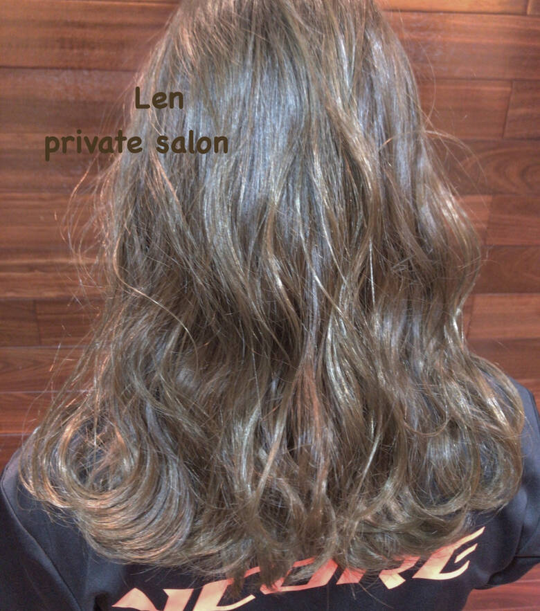 セミロング お出かけヘア オフィス フェミニン Private Salon Len 中尾 佳美 Hair