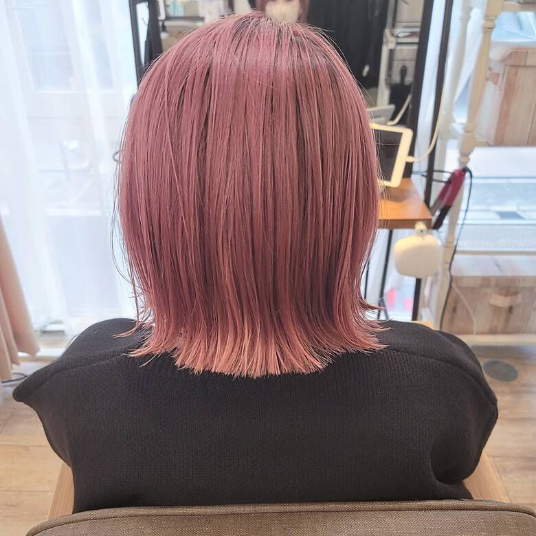 切りっぱなし 代 ボブ ナチュラル Avant Naoko Miura 大阪 心斎橋 Avant 6914 Hair