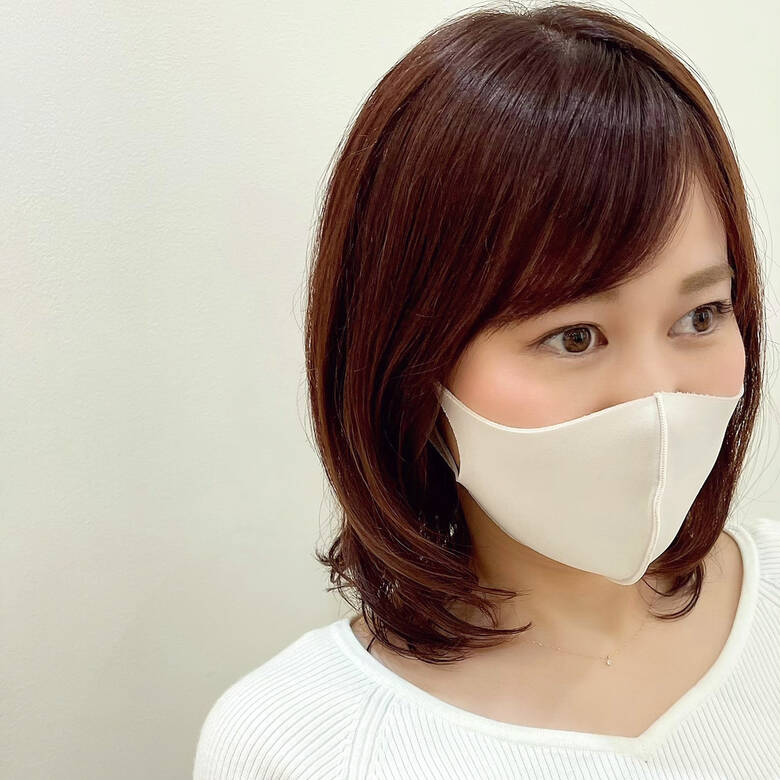 清楚 フェミニン ピンク 内巻き Fabris 平本 詠一 Hair