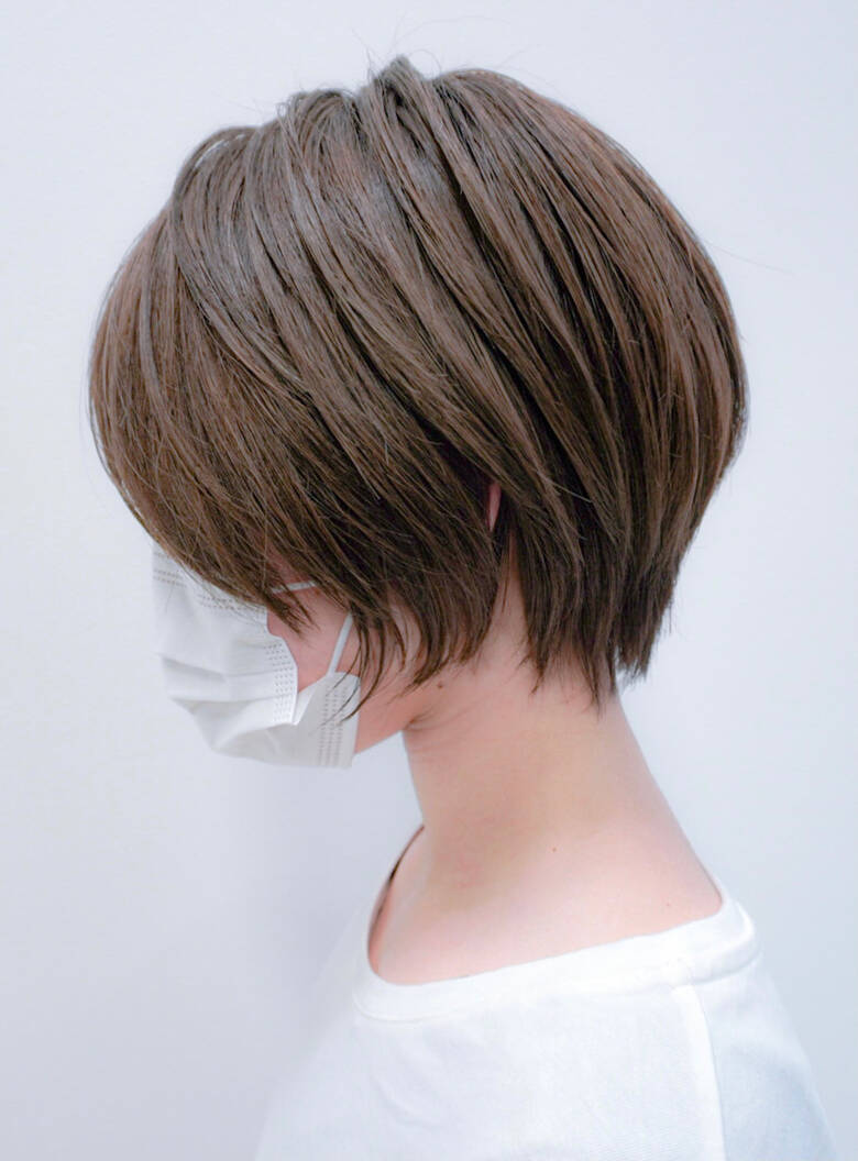 ブリーチカラー グレージュ ナチュラル ショートボブ Kainoarmskobe三宮店 高瀬雅人 Insta Tksmst8714 6104 Hair