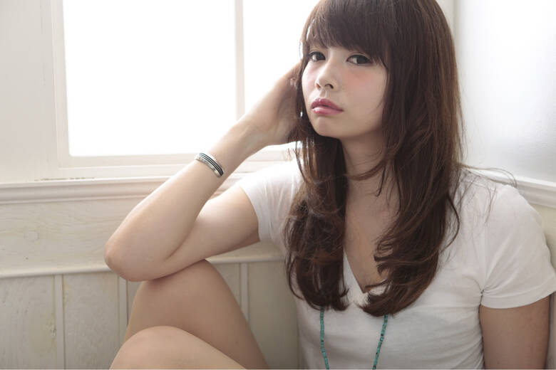 外国人風 ナチュラル ロング レイヤーカット Brick By Closet オバタチカ Hair 外国人風 ナチュラル ロング レイヤーカット Brick By Closet オバタチカ Hair
