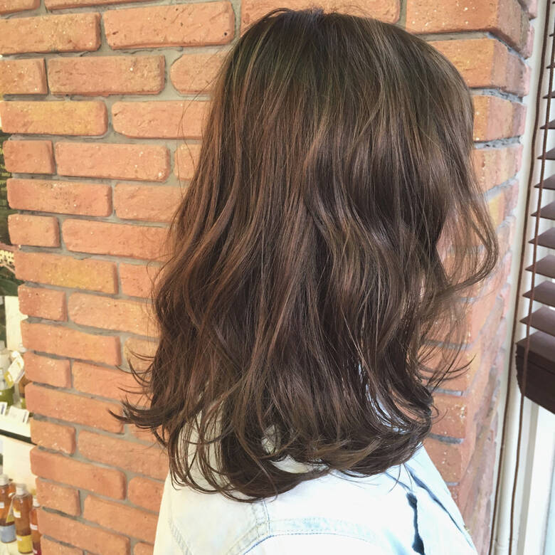 ゆるふわ ストリート ブルージュ アッシュグレー M Slash市が尾 コバヤシダイチ 5639 Hair