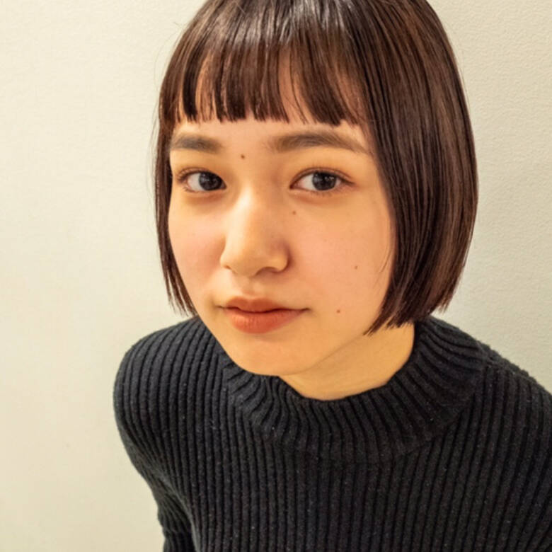 ミニボブ ボブ まとまるボブ 前髪パッツン Gluck グルーク 福田 拓郎 Hair ミニボブ ボブ まとまるボブ 前髪パッツン Gluck グルーク 福田 拓郎 Hair
