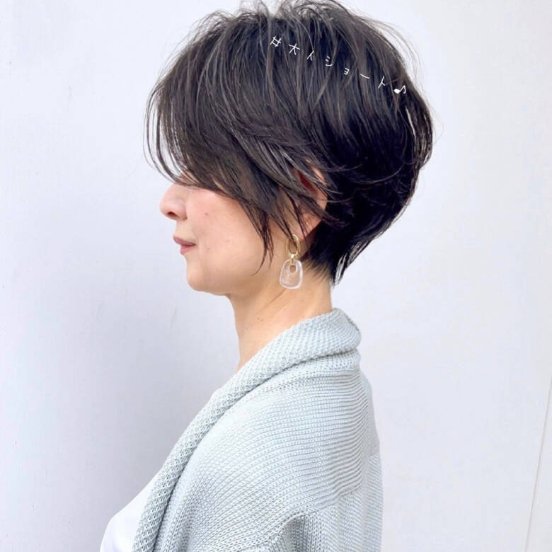 ショートカット ミニボブ ショート フェミニン I Omotesando I Omotesando新屋敷 Hair ショートカット ミニボブ ショート フェミニン I Omotesando I Omotesando新屋敷 Hair