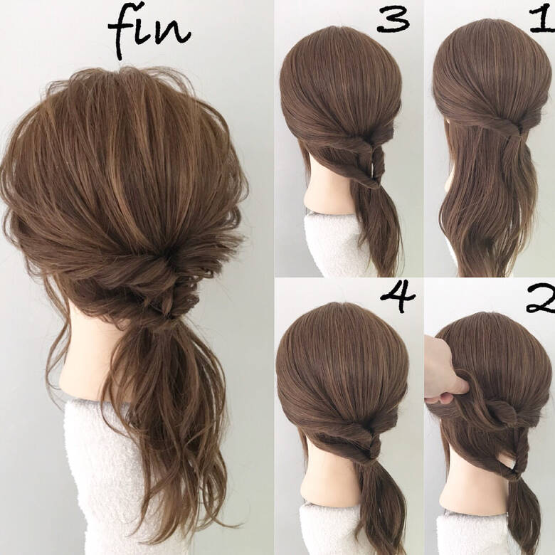 ミディアム 結婚式 ヘアアレンジ 謝恩会 Sorte 新谷 朋宏 Hair