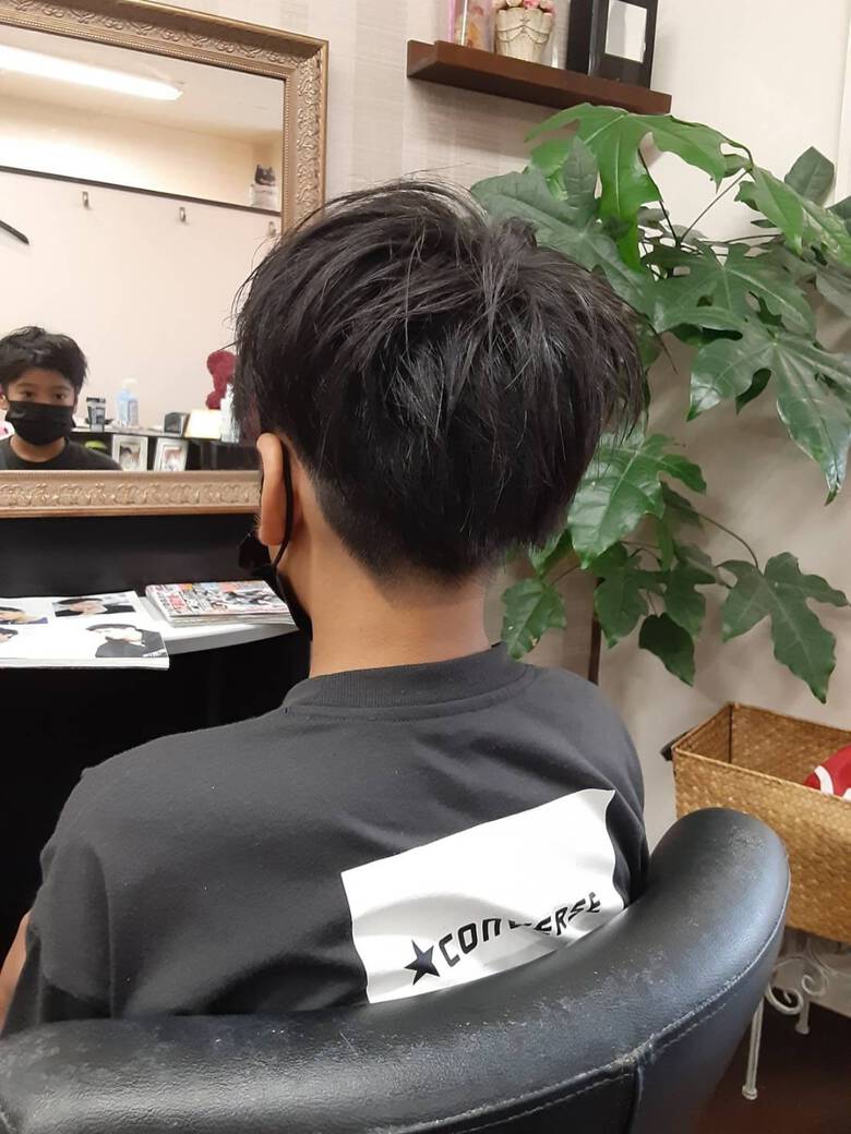 ナチュラル ショート メンズカット ベリーショート リンクス美容室 Rumilinks美容室 Hair