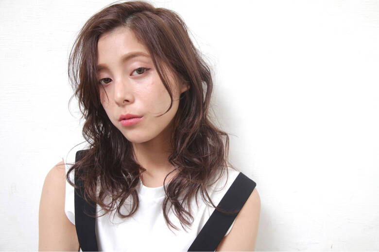 外国人風 抜け感 前髪あり サイドアップ Freelance Miyoshi Hair