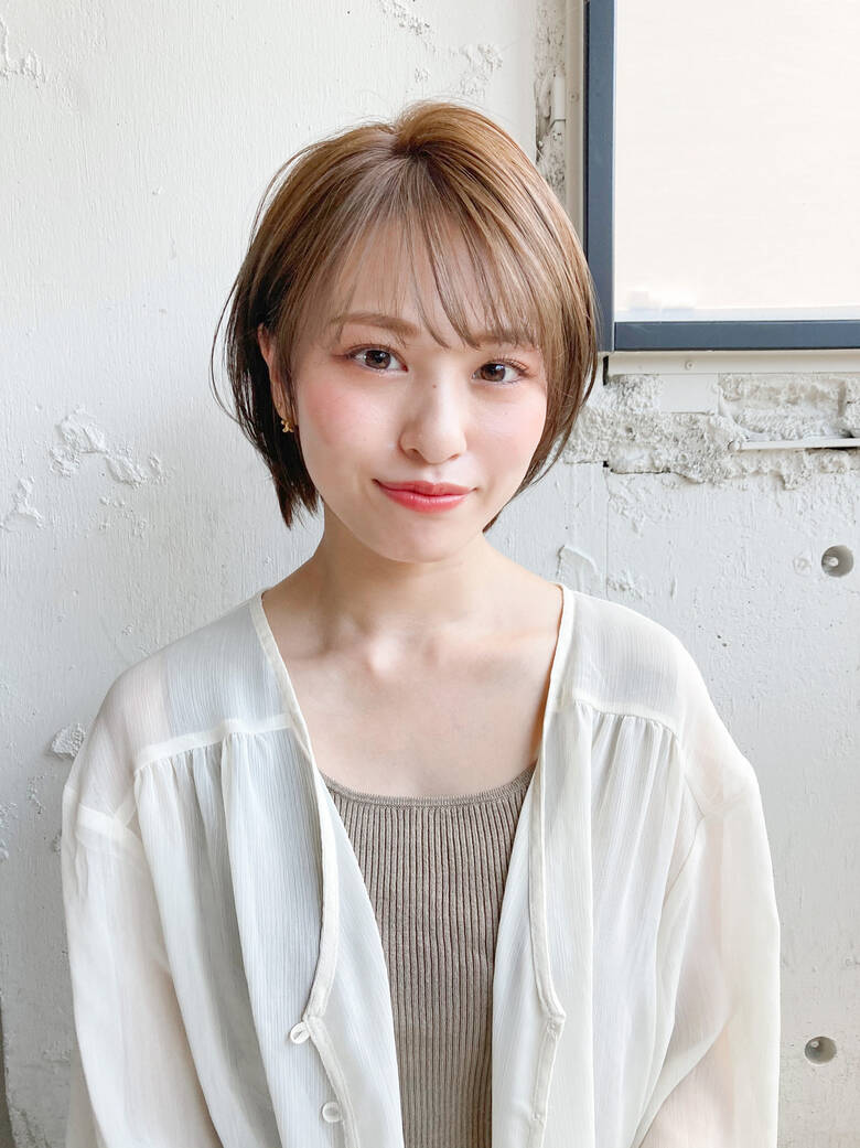 ゆるふわパーマ マッシュショート 大人女子 ゆるふわ Dyplus表参道 Dyplus表参道 高野 烈 Hair