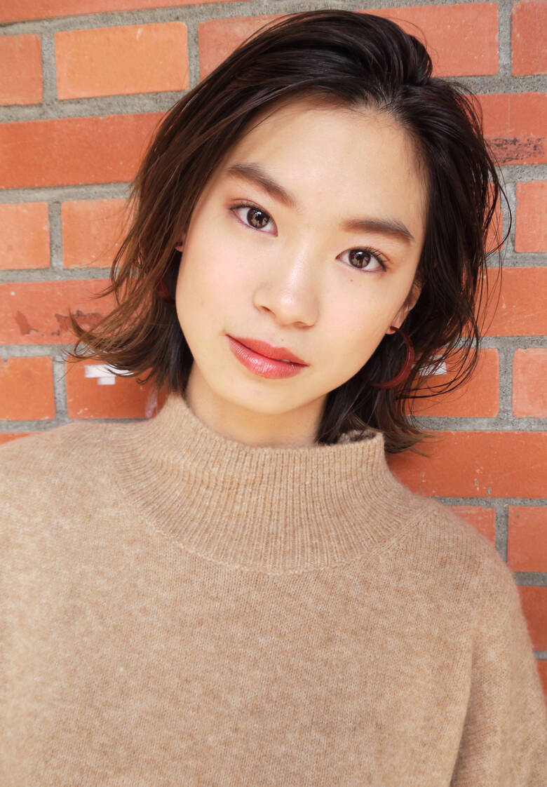 大人かわいい ロブ パーマ グラデーションカラー Moriofromlondon札幌ファクトリー店 矢木 智浩 Morio札幌 Hair