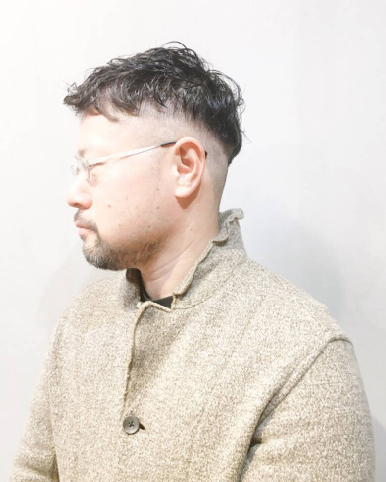 ナチュラル メンズパーマ ワンカールパーマ パーマ Com Pass Com Pass 太一 Hair