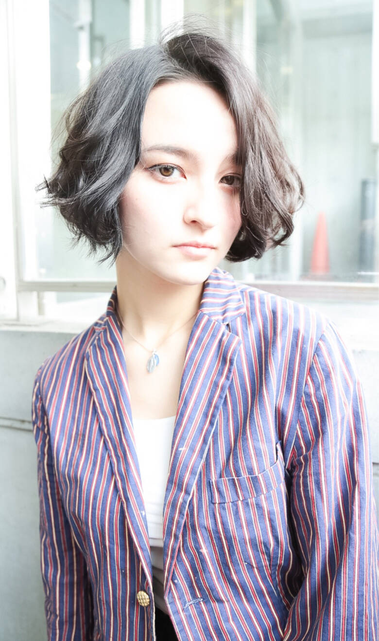 ショート 外国人風 ラフ 色気 Freelance 水野翔之 Hair