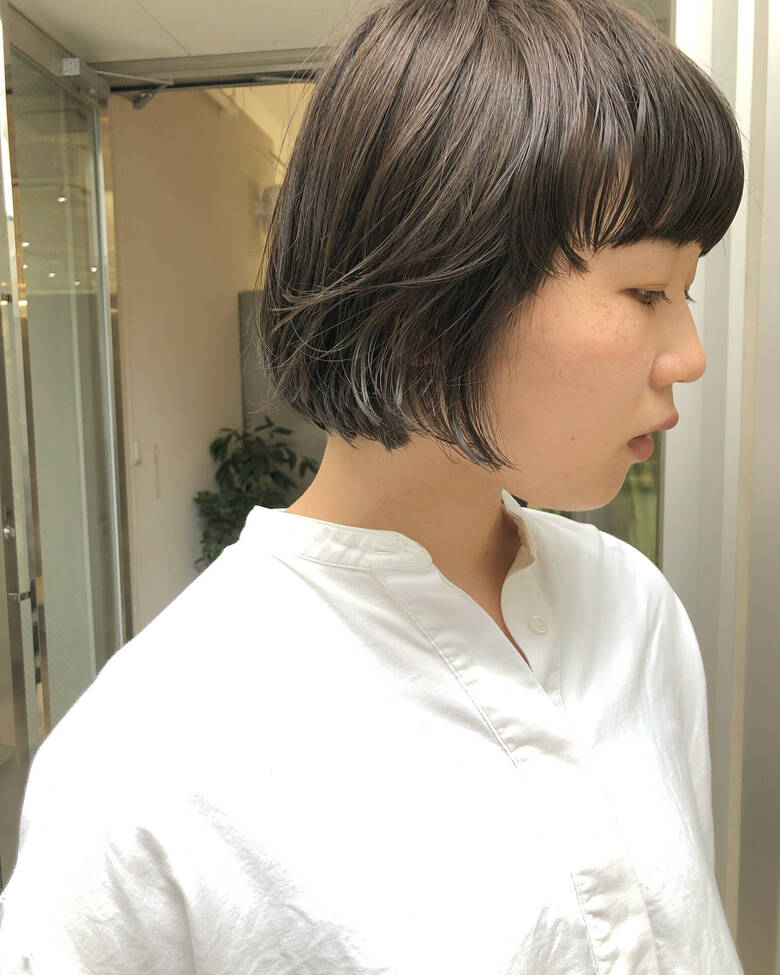 ショートヘア ミニボブ ナチュラル ショートボブ Syan 浅香美優 Hair