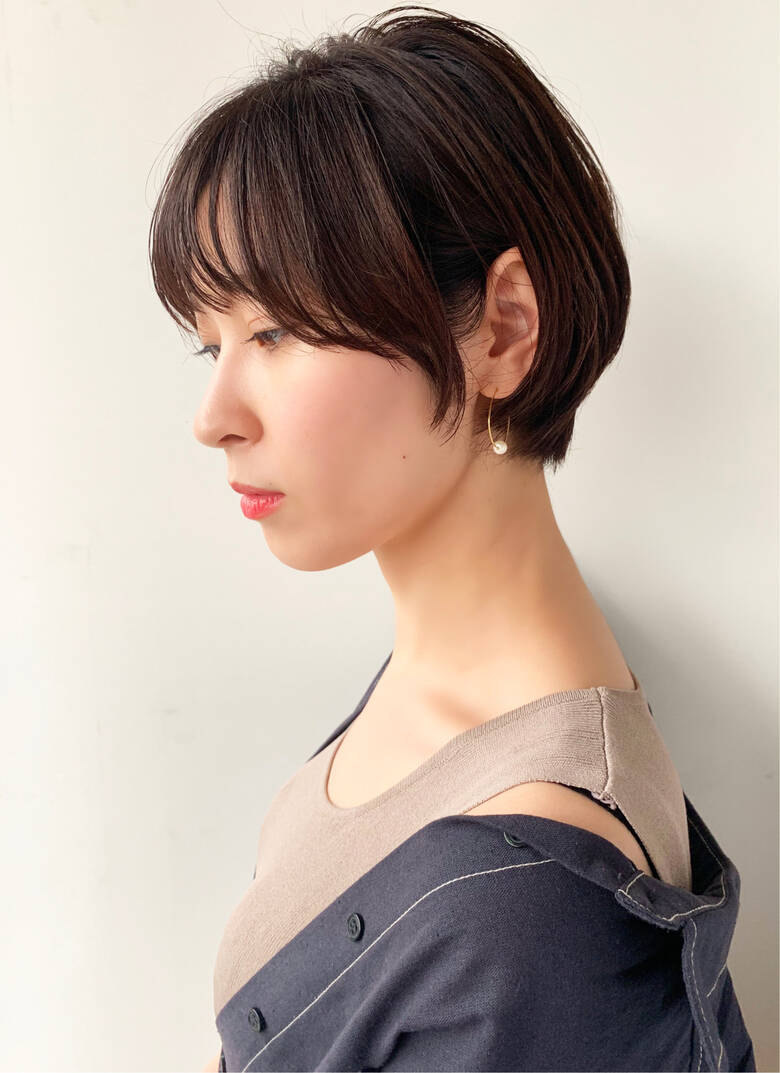大人かわいい オフィス コンサバ ショート Moriofromlondon札幌ファクトリー店 矢木 智浩 Morio札幌 Hair