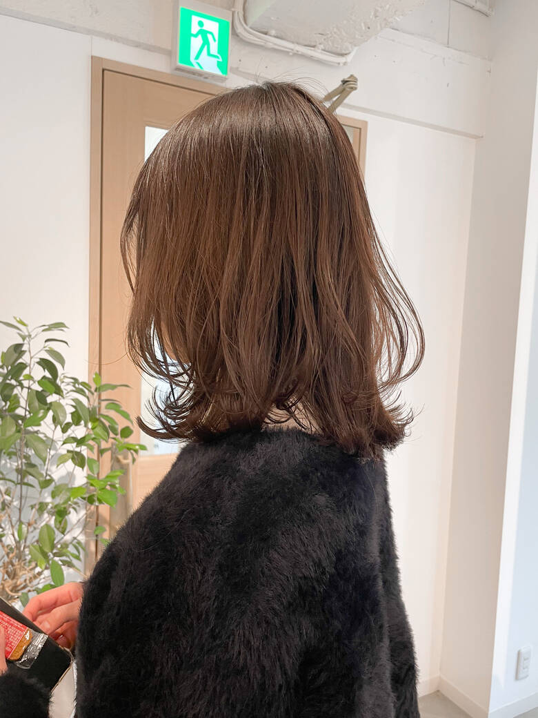 モテ髪 デート ナチュラル チョコレートカラー Lyann 表参道 木村綾香 Hair