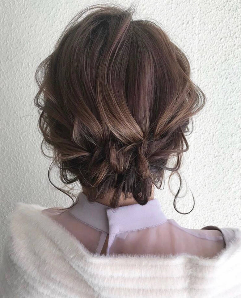 ヘアアレンジ 簡単ヘアアレンジ ボブ 黒髪 Hair Set Salon Iris 三木 奨太 Hair