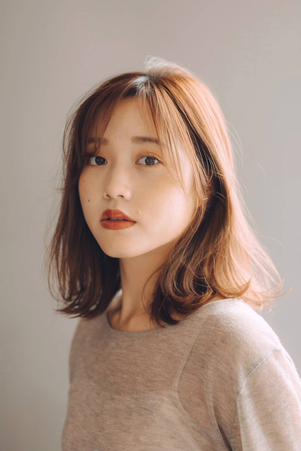大人ミディアム ナチュラル ミディアムレイヤー ミディアムヘアー Lora Garden 児玉善央 Hair