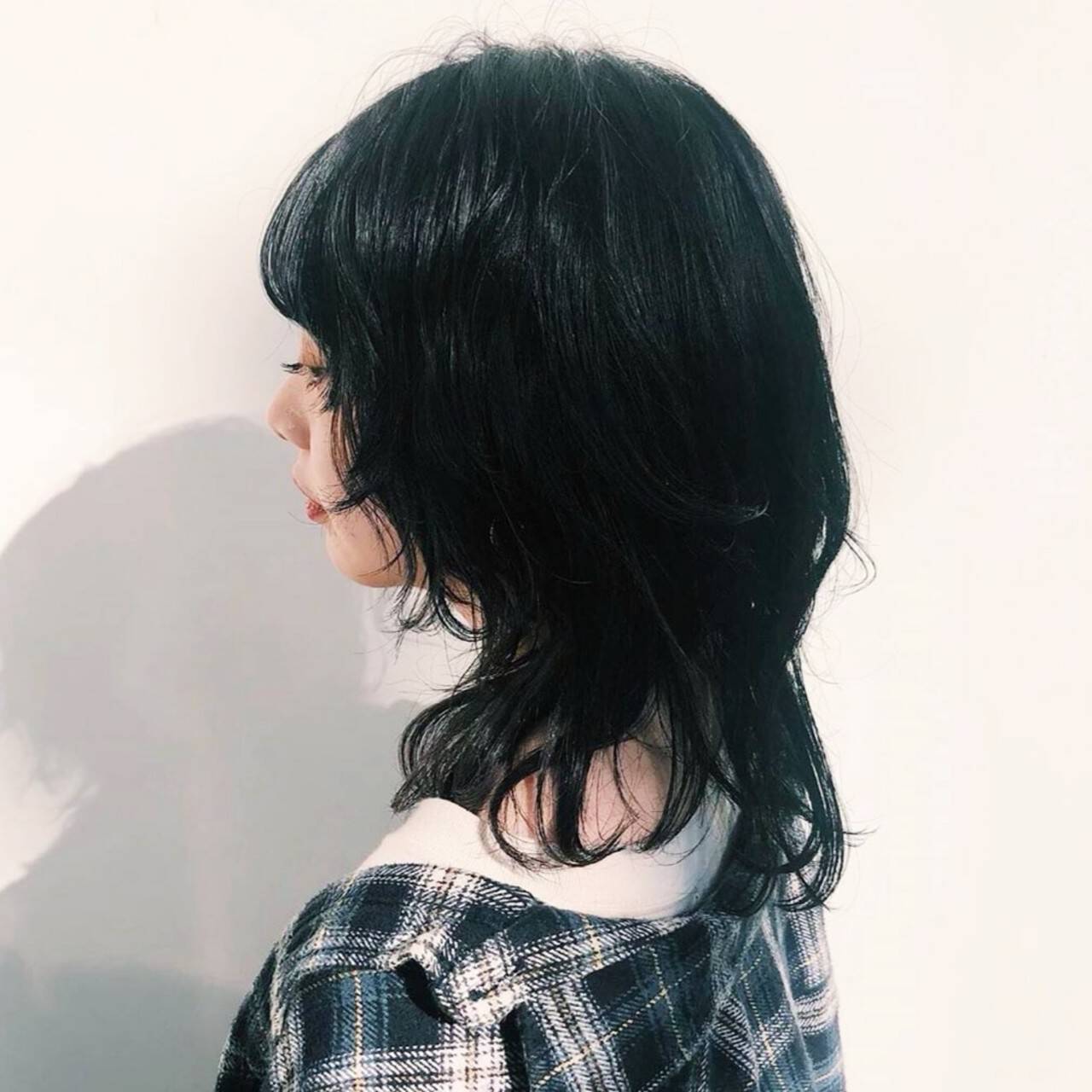 ミディアム ウルフカット レイヤーカット マッシュウルフ Hair S Lunetta 心斎橋 Yusuke Matsumoto 5376 Hair
