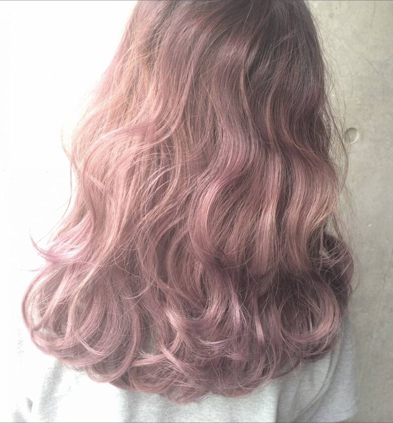 ハイトーン グラデーションカラー ミディアム ゆるふわ Melgina メルジーナ 米川光平 Melgina メルジーナ 1012 Hair