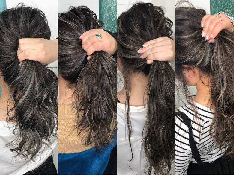 セミロング ハイライト オフィス グレージュ 心斎橋 Laurel 岩原 基典 Hair セミロング ハイライト オフィス グレージュ 心斎橋 Laurel 岩原 基典 Hair