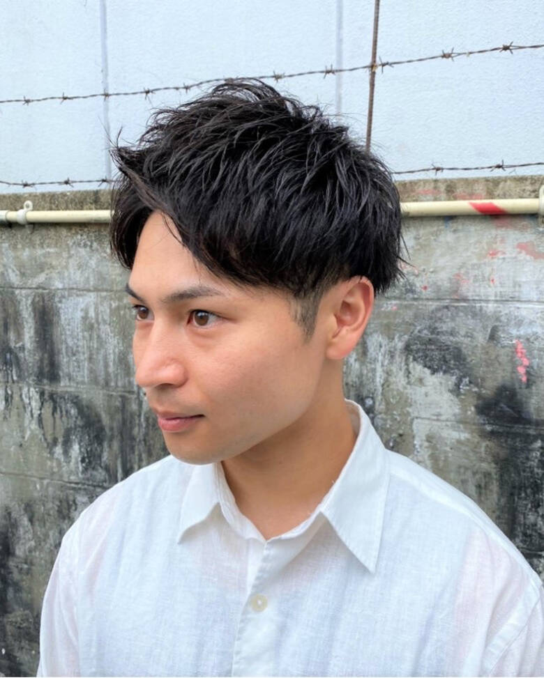メンズヘア メンズパーマ ショート ストリート Stimulus メンズヘア川田原 泰士 Hair
