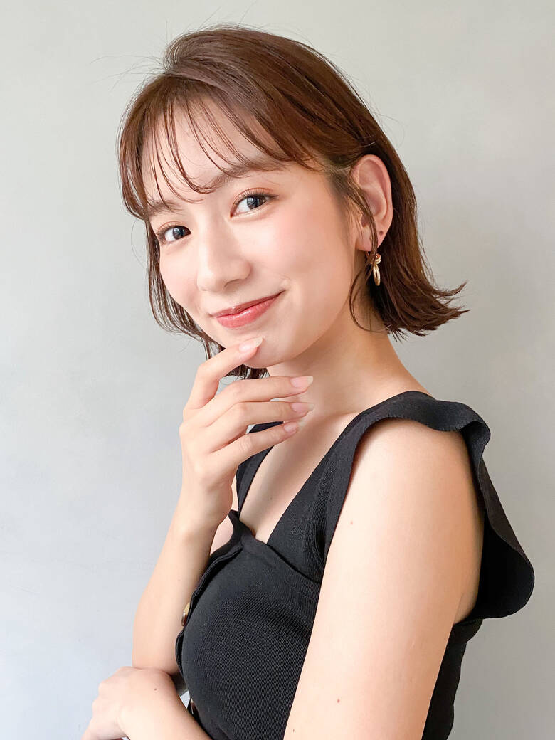 デート ショートボブ 大人かわいい 大人女子 Kyli 表参道 Kyli 表参道 樫本 嶺菜 Hair