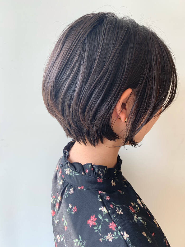 黒髪 ナチュラル ショート オフィス Moriofromlondon札幌ファクトリー店 矢木 智浩 Morio札幌 Hair