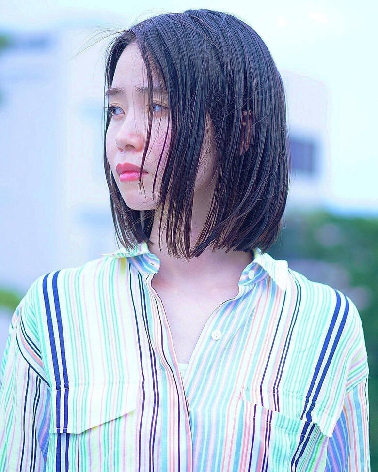 ナチュラル ボブ ストレート 大人ミディアム Beautrium鎌倉小町 鈴木崚麻 Hair