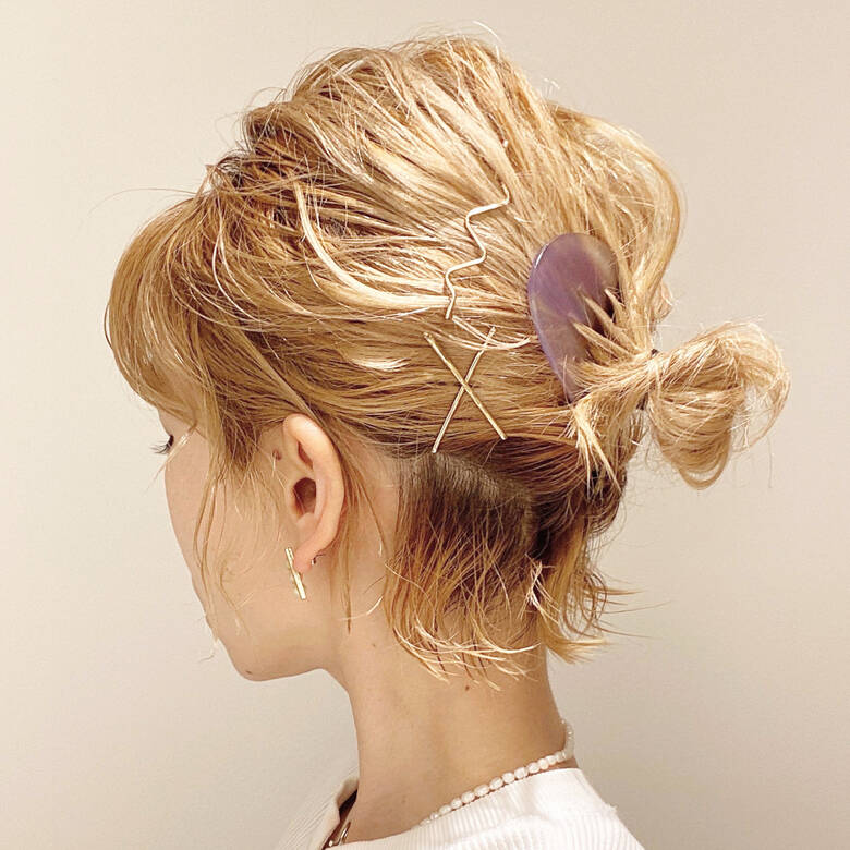 30代 ナチュラル ボブ ヘアアレンジ Appiis 宮崎 まさみ Hair