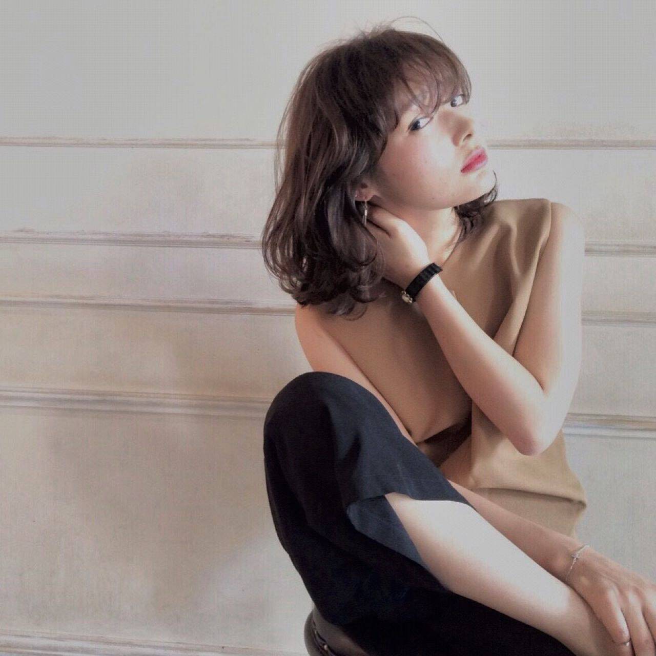 フェミニン 大人かわいい 外国人風 コンサバ 石川 琴允 Hair