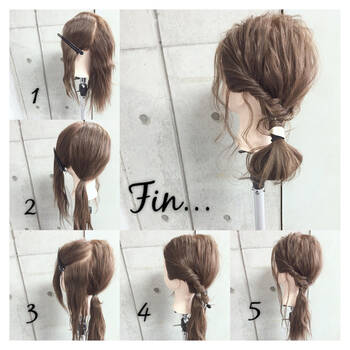 年末年始の行事別 0円で可愛くなれる 手順付き今っぽヘアアレンジ Hair