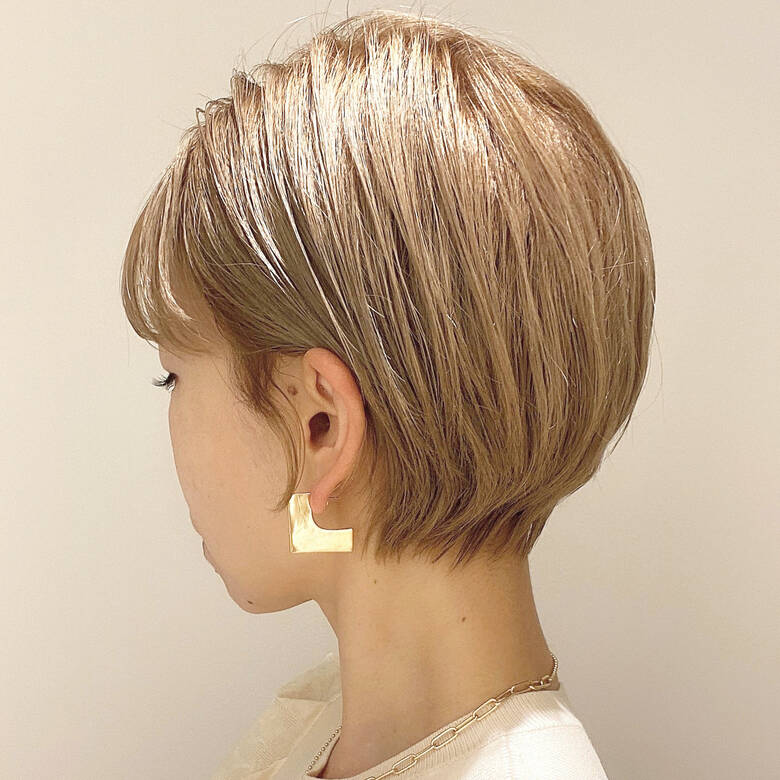ナチュラル ショートヘア ショートボブ 丸みショート Appiis 宮崎 まさみ Hair