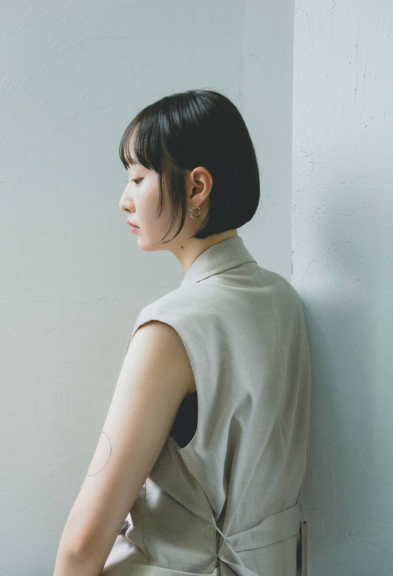 ミニボブ ベリーショート 切りっぱなしボブ ショートヘア Killa 原宿 表参道 北間 寛哉 大人ハイライト 細めくっきり Hair