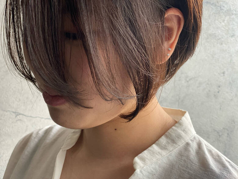 ショート 濡れ髪スタイル ショートボブ ショートヘア Tela 瀬川 敏明 Hair