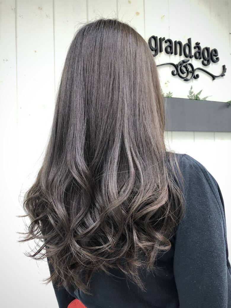 パーマ 大人可愛い ロング ナチュラル 髪質改善 Hair Grandage 北千住 髪質改善 Hair Grandage 北千住 Hair