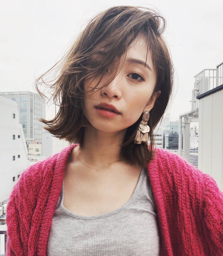 黒髪 ボブ ナチュラル 暗髪 Siki 磯田 基徳 Hair