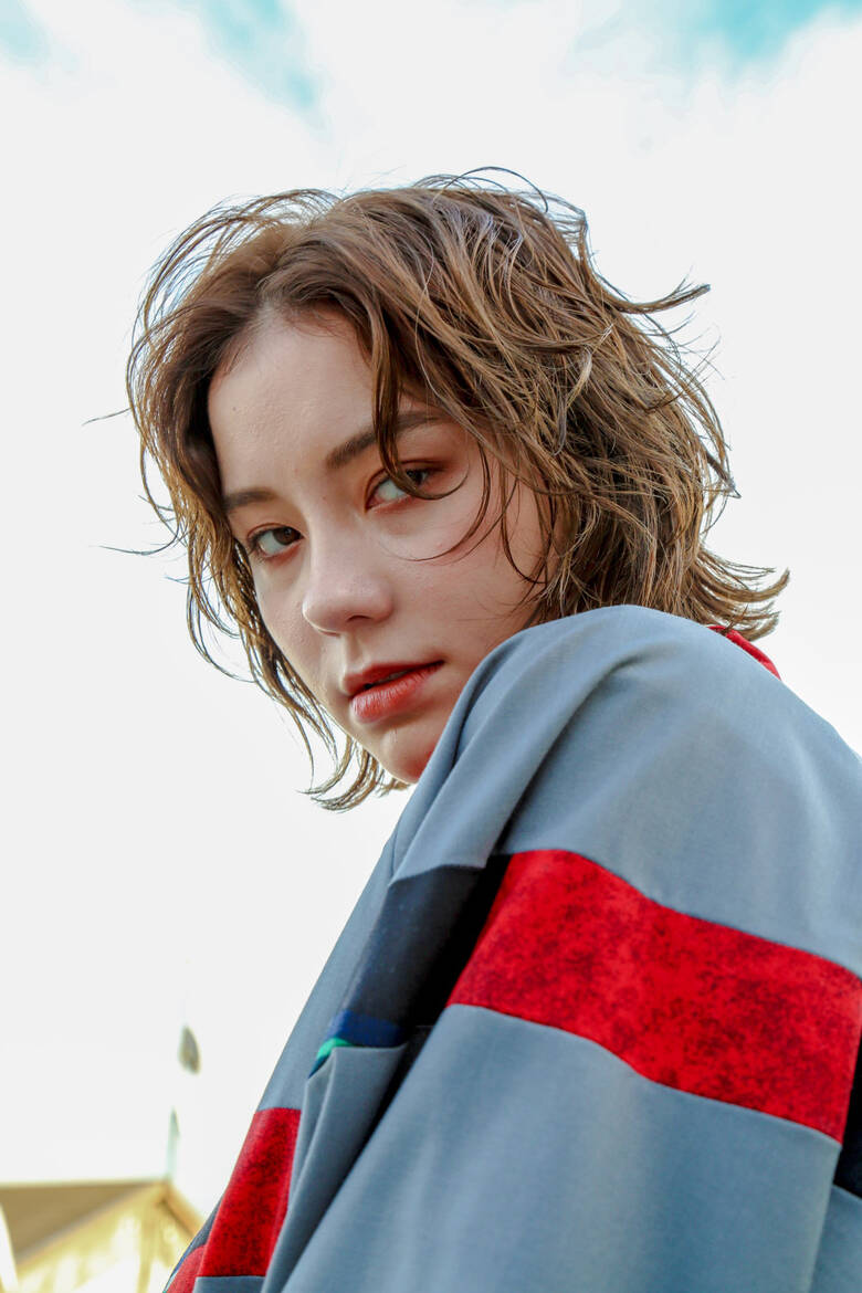 モード ミディアム ウルフカット Neolive Mimo 大久保 愛 Hair