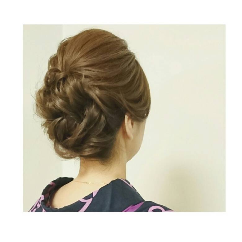 大人かわいい ヘアアレンジ ロング 夏 Cure Chisa 3247 Hair