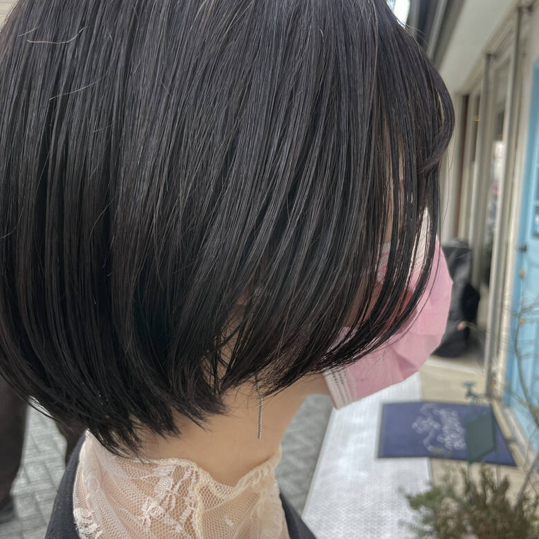 ショート オルチャン ミニボブ フェミニン Grandage 榎本樹道 6292 Hair