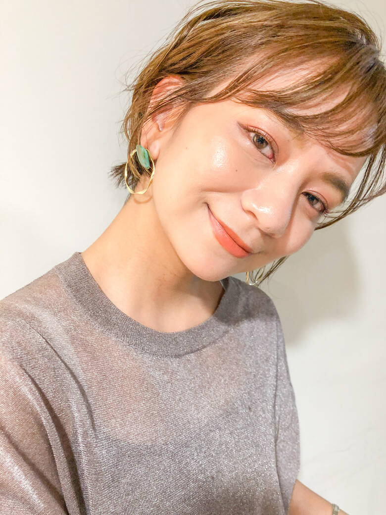 ショートカット デジタルパーマ ショート ショートヘア Dydi表参道 本田結 ほんだゆい Dydi表参道 Hair