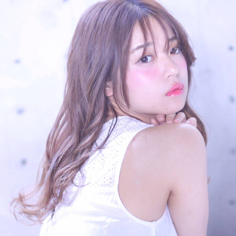 おフェロ 爽やか パーマ ロング Cache Cache わたるマジック Hair