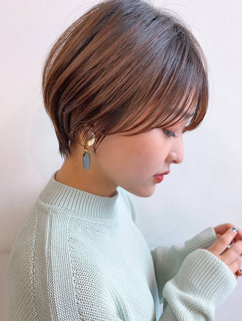 ナチュラル 銀座美容室 かわいい ショート Sand 銀座 河野 涼 Sand 銀座 Hair