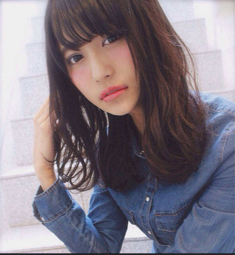 ゆるふわ セミロング 春 フェミニン 大西菜南子 Hair